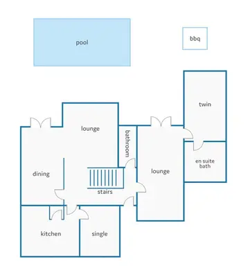 a block diagram of a house at Villa Altis by Villa Plus in Albufeira