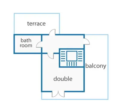 a schematic diagram of a house at Villa Hope by Villa Plus in Galé
