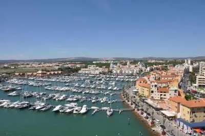 a harbor filled with lots of boats in the water at Marina Vilamoura - Aquamar 217 - By Vilamoura Sun in Quarteira