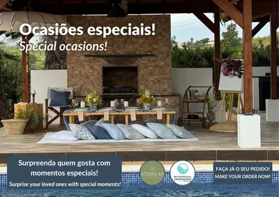 a poster of a woman sleeping on a bed at Albufeira Townhouses by OCvillas in Albufeira