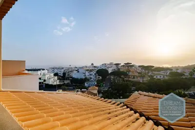 a view of the city from the roof of a building at Oceanus Jardim - Dream Lodging in Albufeira