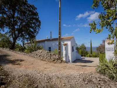 a bedroom with two beds and a mirror and a dresser at Luxury Algarve Villa 3 Bedrooms Casa Martins Private Pool Rural Setting Loule in Loulé