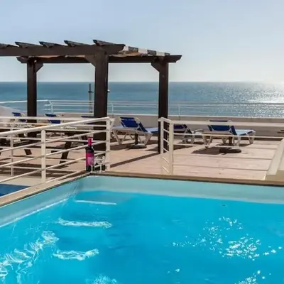 Refurbished beachfront house