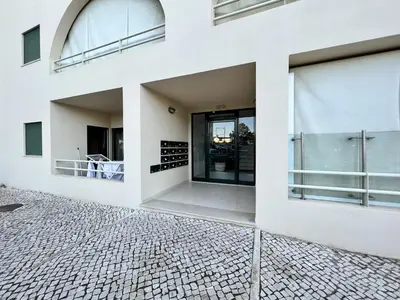 a facade of a white building with a cob at Albufeira Salgados Beach 3 by Homing in Albufeira