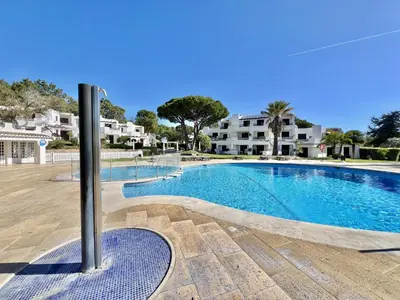 a large swimming pool in front of a building at Albufeira Balaia Golf Vilage 1 With Pool by Homing in Albufeira