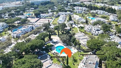 an aerial view of a park with buildings at #120 T3 Espaçoso em Albufeira by Home Holidays in Albufeira