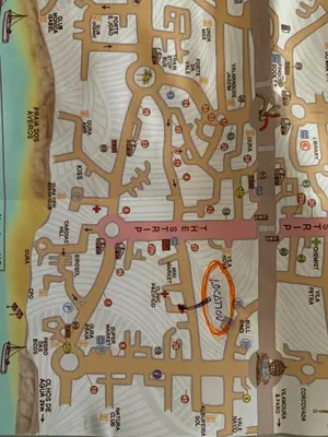 a map of the city of pingyao at AlgarSun - idealy situated holiday apartment with all modern comfort in Albufeira