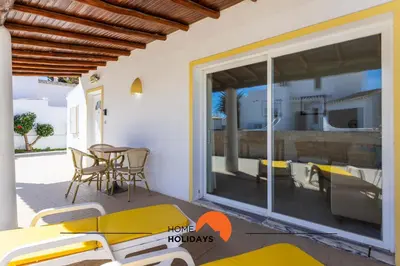 a villa with a view of the patio of a house at #133 Vila Dias 1 by Home Holidays in Albufeira